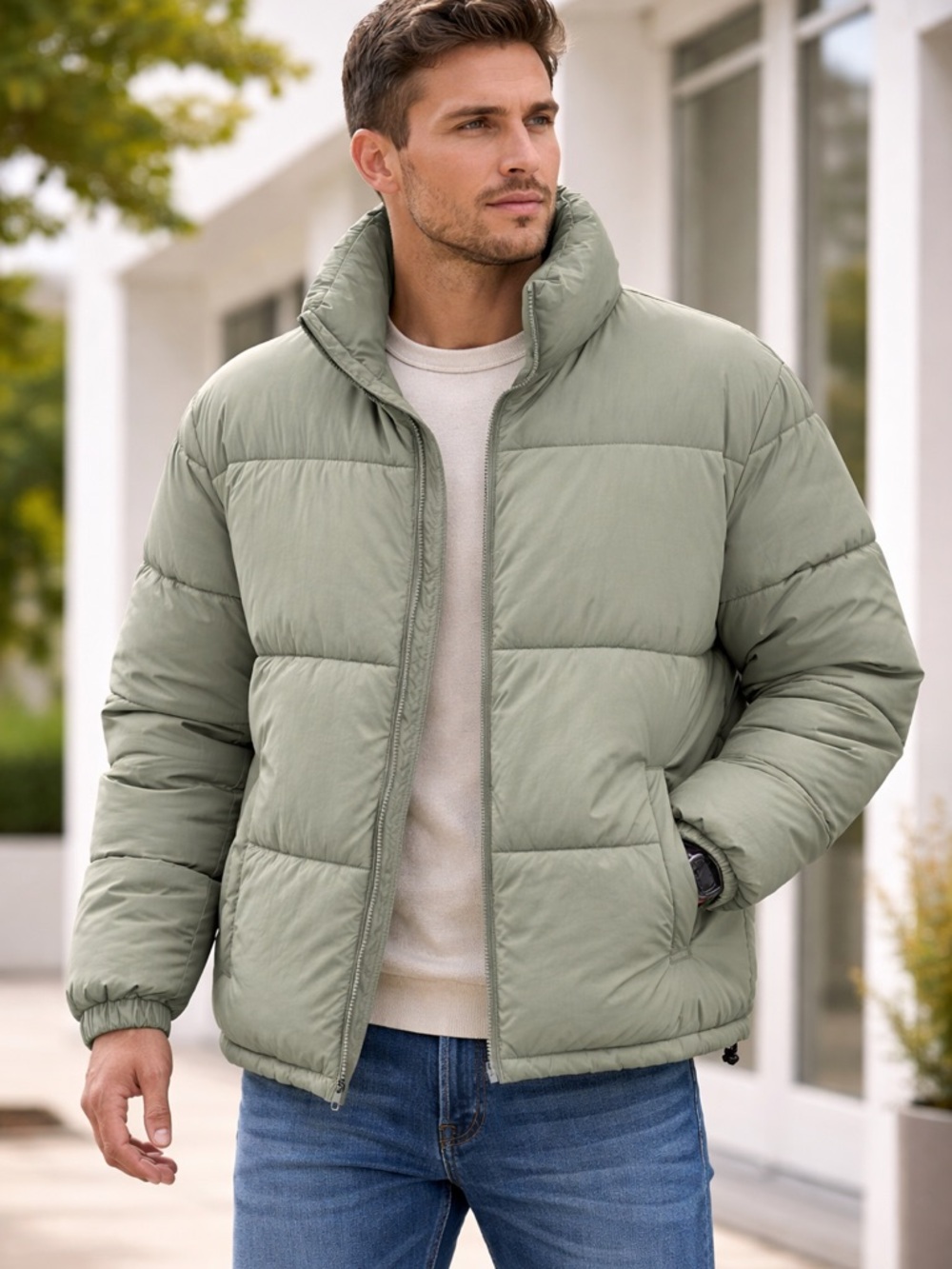Men's PacSun Sage Puffer Jacket Size L